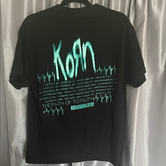 Black Graphic 2012 Tour T-Shirt - Picture 3 of 3